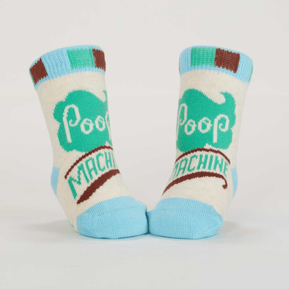 Napping? In This Economy?/Poop Machine Baby Socks