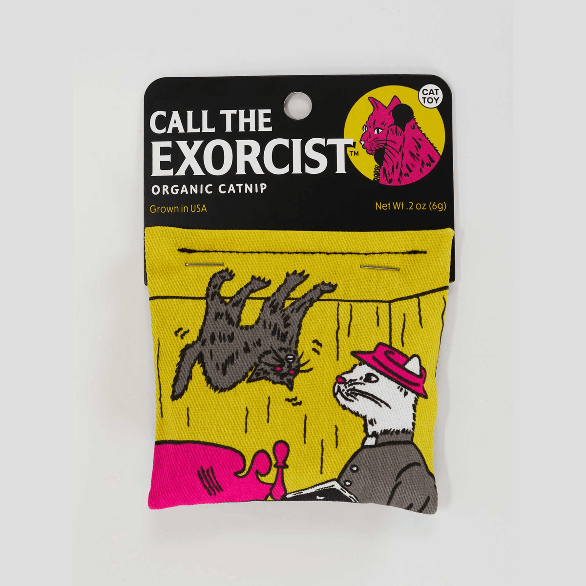 Call The Exorcist Catnip Toy - The Feral Market