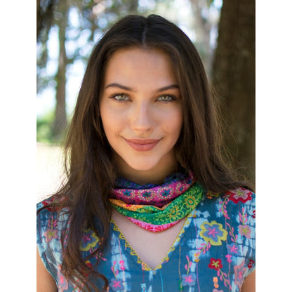 Full Boho Bandeau® Headband - Multi Stripe × 4