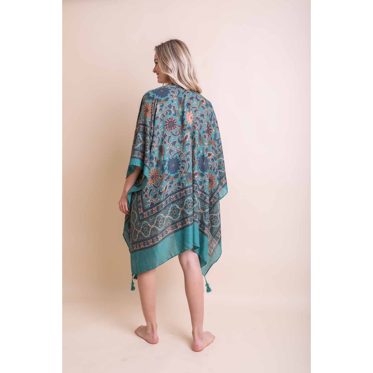 Touch of Morroco Tapestry Tassel Kimono