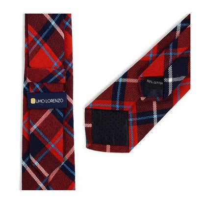 Men's Plaid Necktie