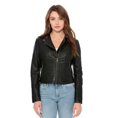 Stitch It To The Limit Vegan Leather Jacket