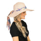 Tropical Ribbon Sun Hat