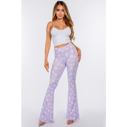 Cute Daisy Flare Pants