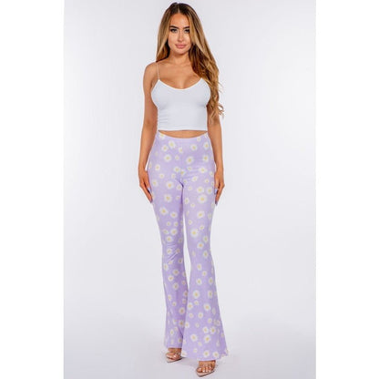 Cute Daisy Flare Pants