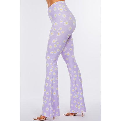 Cute Daisy Flare Pants