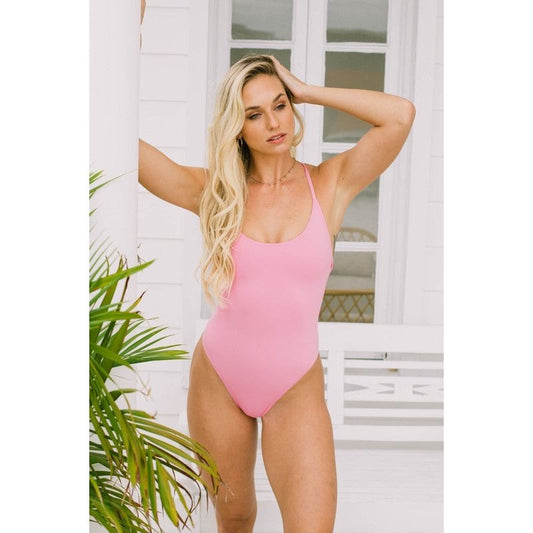 Strappy Back One-Piece Swimsuit