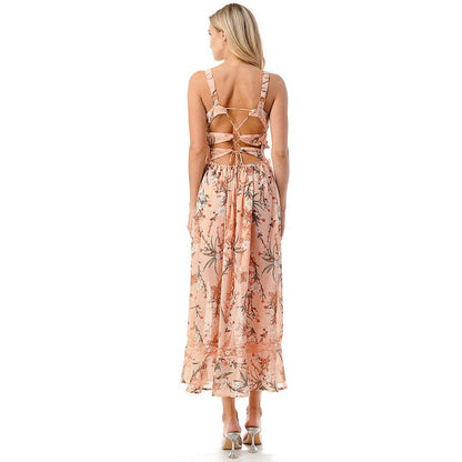 Apricot Garden Maxi Dress