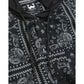 Paisley Hooded Flannel Shirt