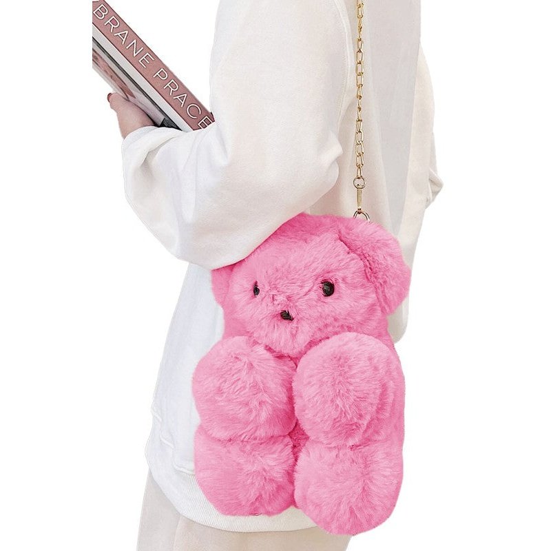 Bear Plushie Crossbody Bag: Crochet pattern | Ribblr