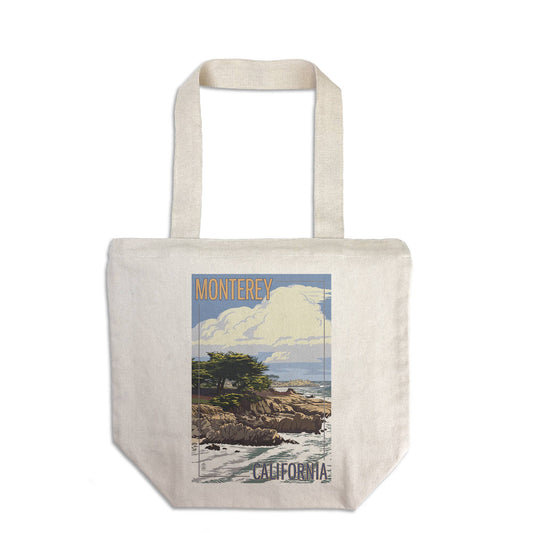 Tote Bag Monterey, California, Cypress Tree