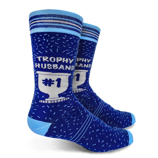 Trophy Husband Mens Crew Socks