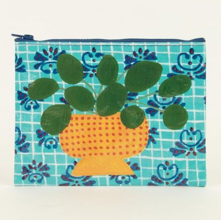 Pretty Plant Zipper Pouch