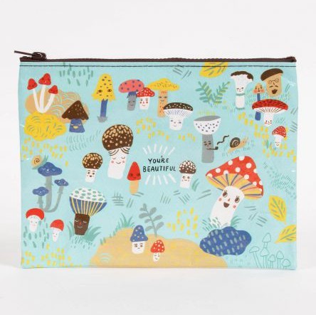 Cute Lil Mushrooms  Zipper Pouch