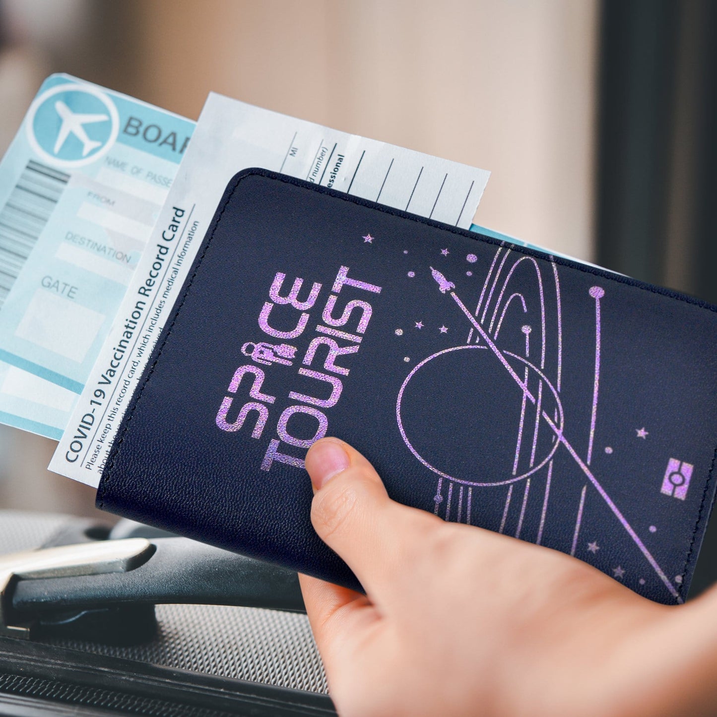 Space Tourist Passport Wallet