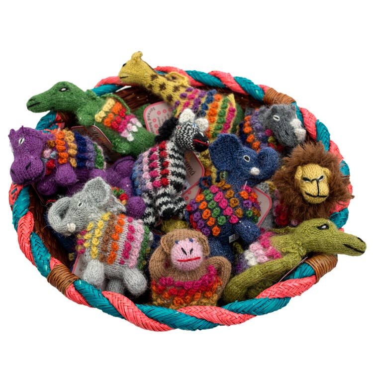 Wild Zoo Mix - Alpaca Knitted Ornament