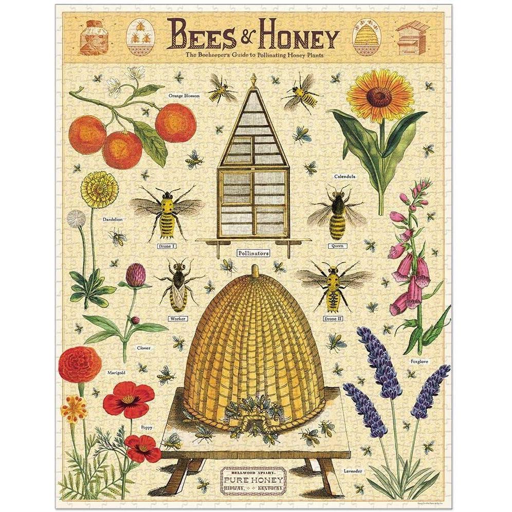 Vintage Puzzle - Bee's and Honey