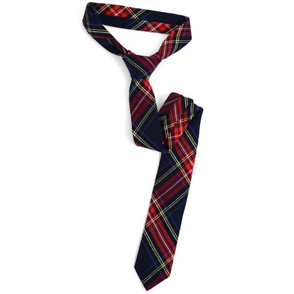 Men's Plaid Necktie