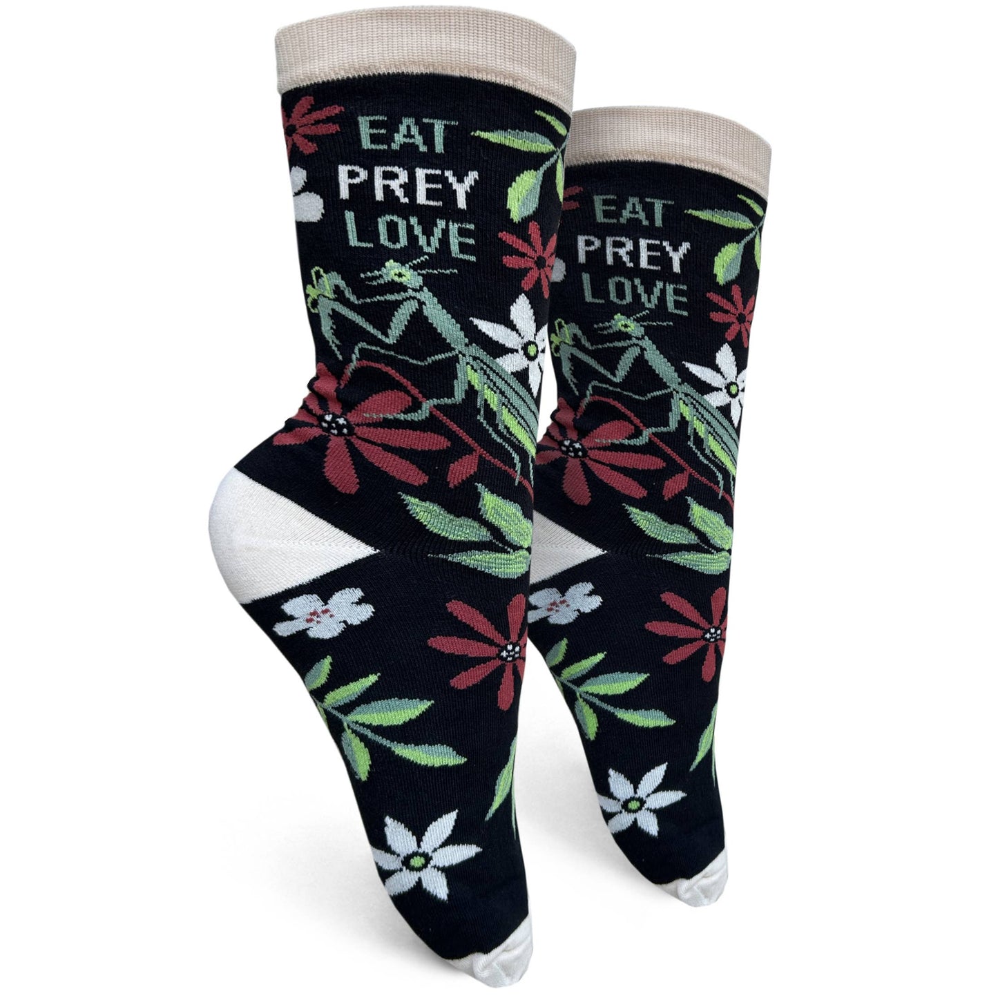 Eat Prey Love Womens Crew Socks
