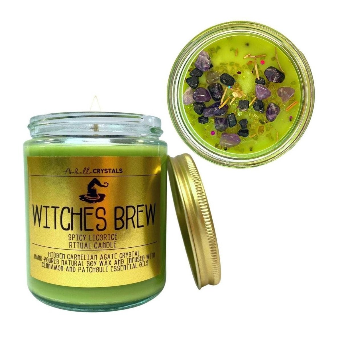 Witches Brew Candle Jar