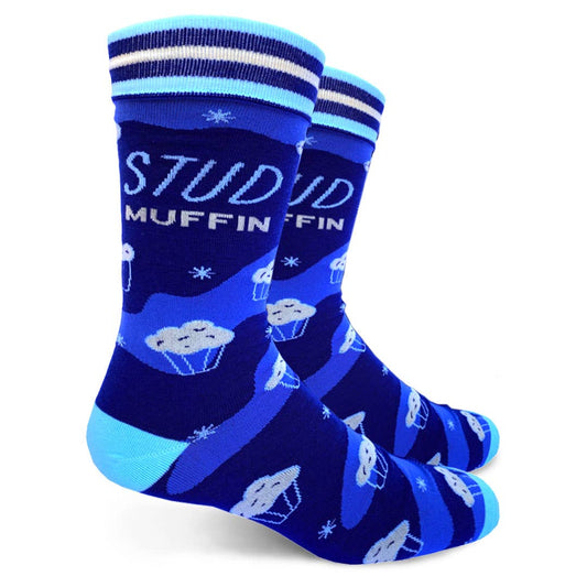 Stud Muffin Mens Crew Socks