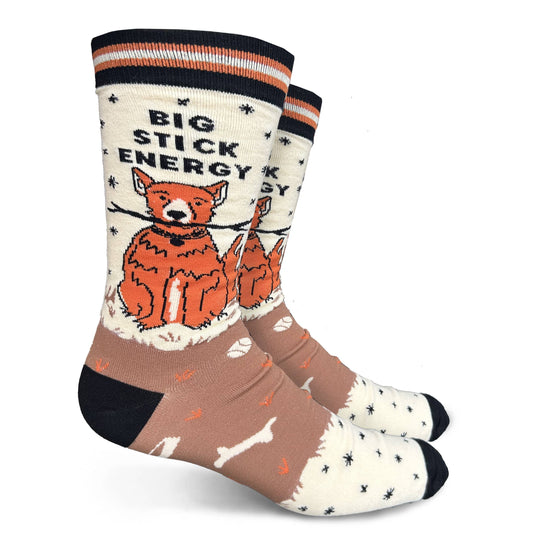 Big Stick Energy Men's Crew Socks