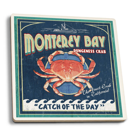 Monterey Bay, California, Dungeness Crab,…