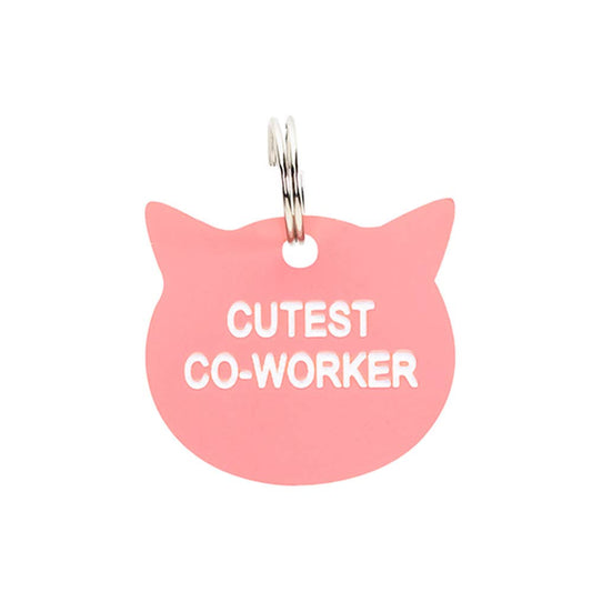 Cutest Co-Worker Cat Tag
