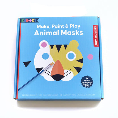 Make, Stick & Play - Animal Masks