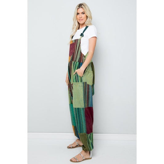 Patchwork Overalls - The Feral Market