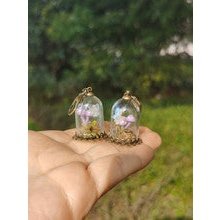 Mushroom Terrarium Earrings