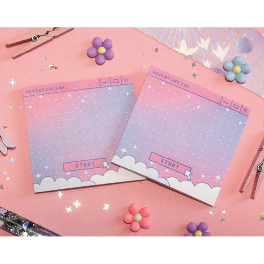 Pastel Adventure Sticky Notes