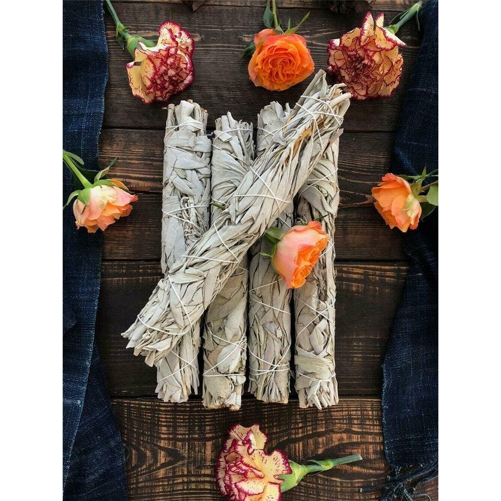 White Sage Smudge Stick 9" Jumbo (House Cleansing Energy Clearing)