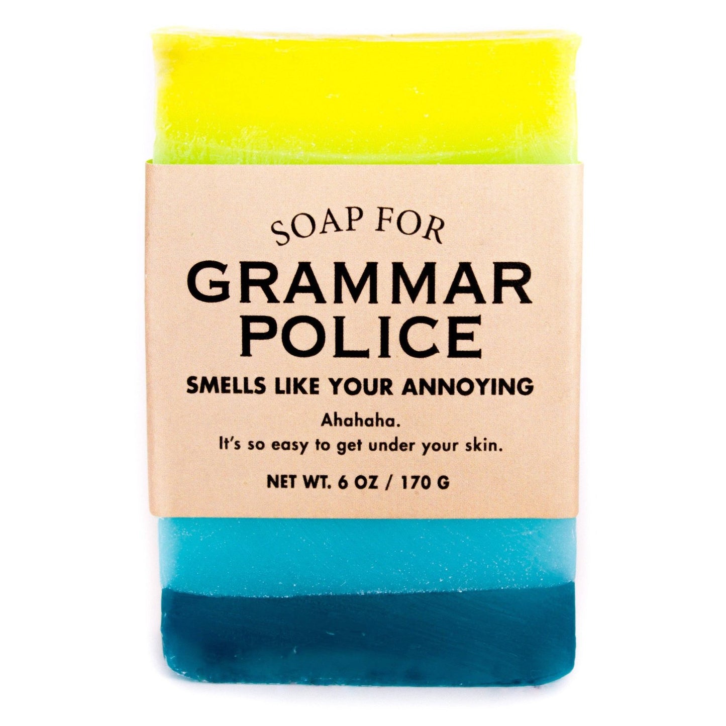 A Soap for Grammar Police | Funny Soap