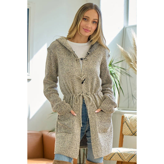 Marled Long Sleeve Cardigan