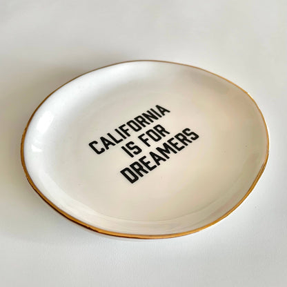California is for Dreamers Trinket Tray