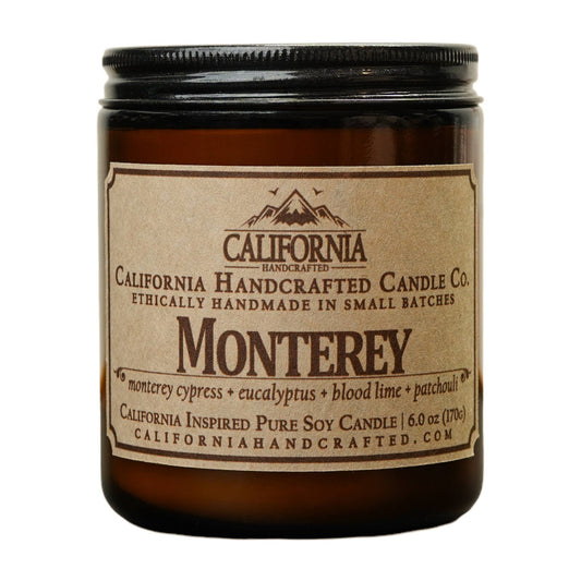 Monterey California Inspired All-Natural Soy Jar Candle