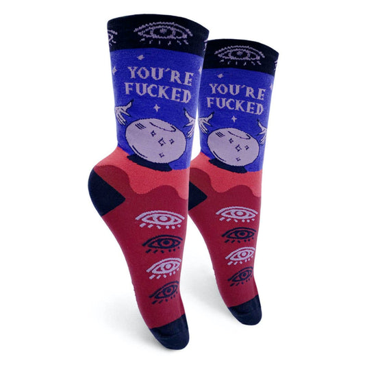 You're Fucked Women's Crew Socks