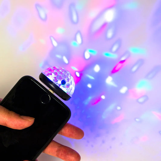 Black Phone Disco Light