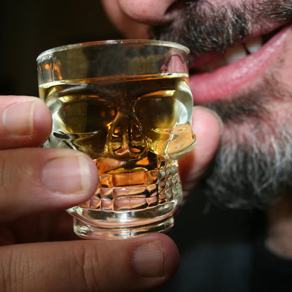 Shot Glass + Skull Set of 4