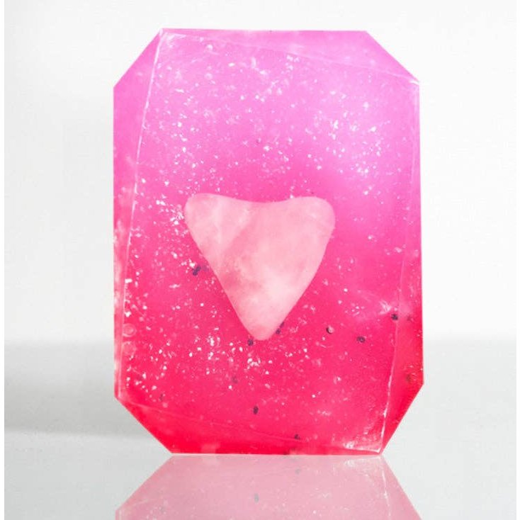 Cupid's Kiss - Valentine's Day 3 oz Crystal Infused Bar Soap