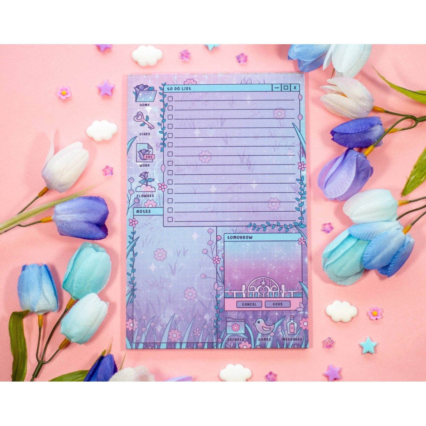 Secret Garden Planner Pad