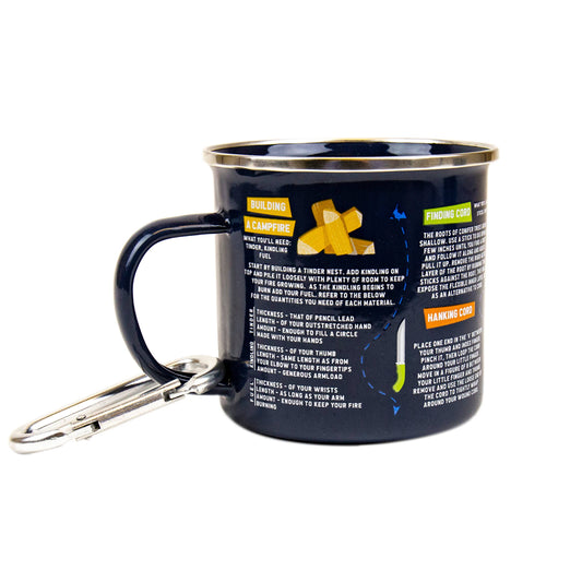 Survival Guide Enamel Mug