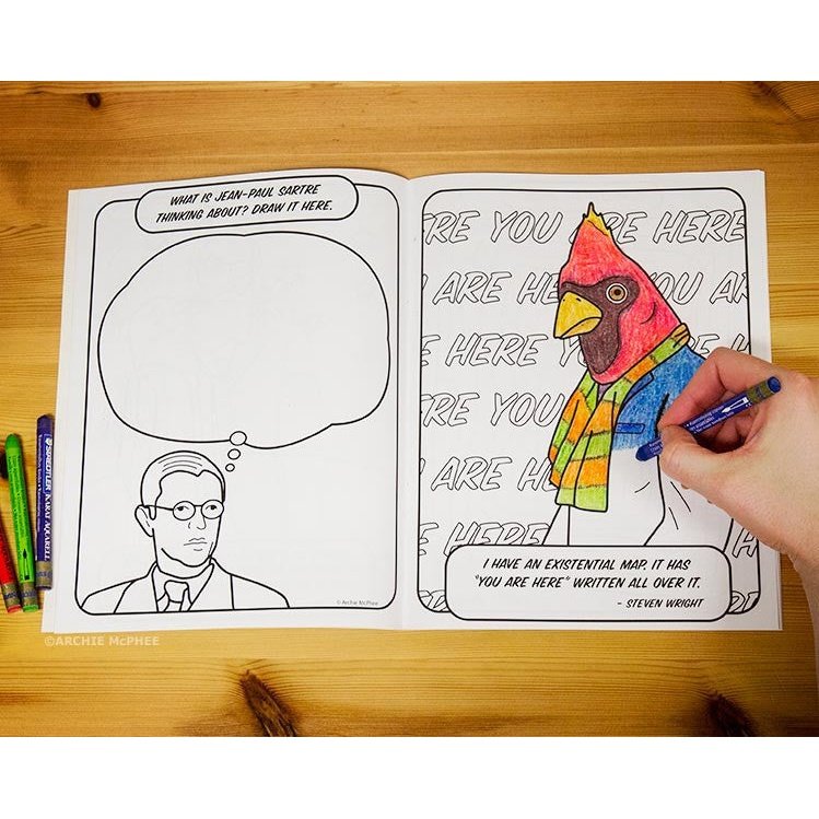 COLORING BOOK - EXISTENTIAL