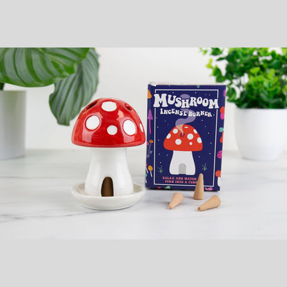 Mushroom Incense Burner