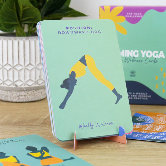Calming Yoga - Weekly Wellness Cards