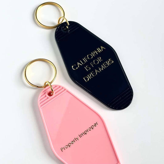 California is for Dreamers Keychain