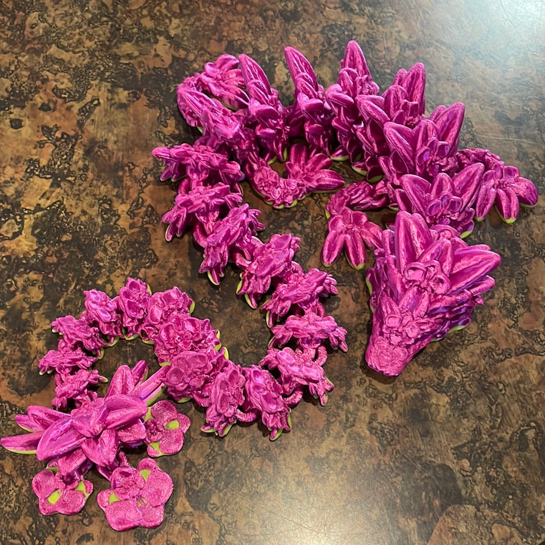 3D Printed Orchid Dragon
