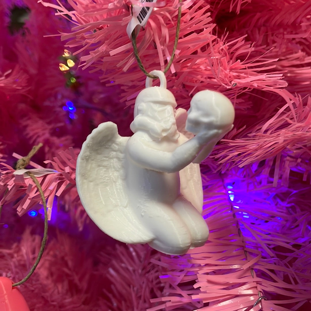 3D Printed Stormtrooper Angel Ornament