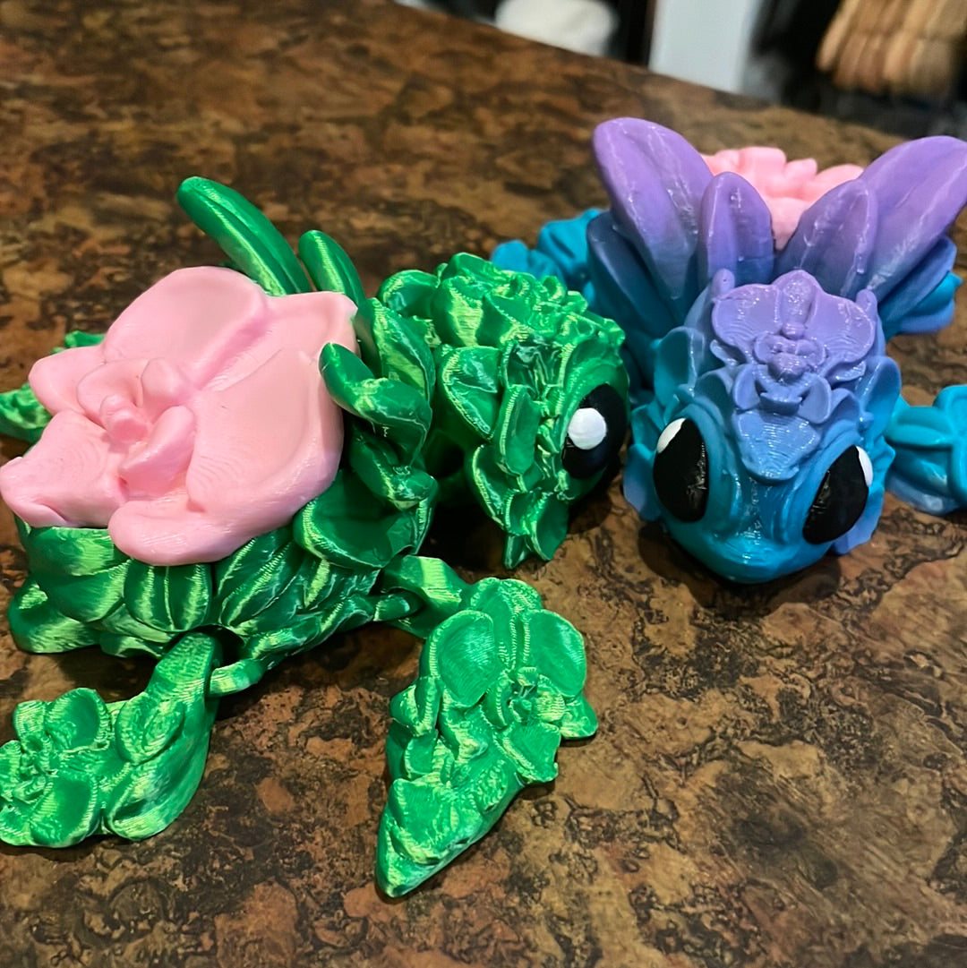 3D Printed Orchid Turtle